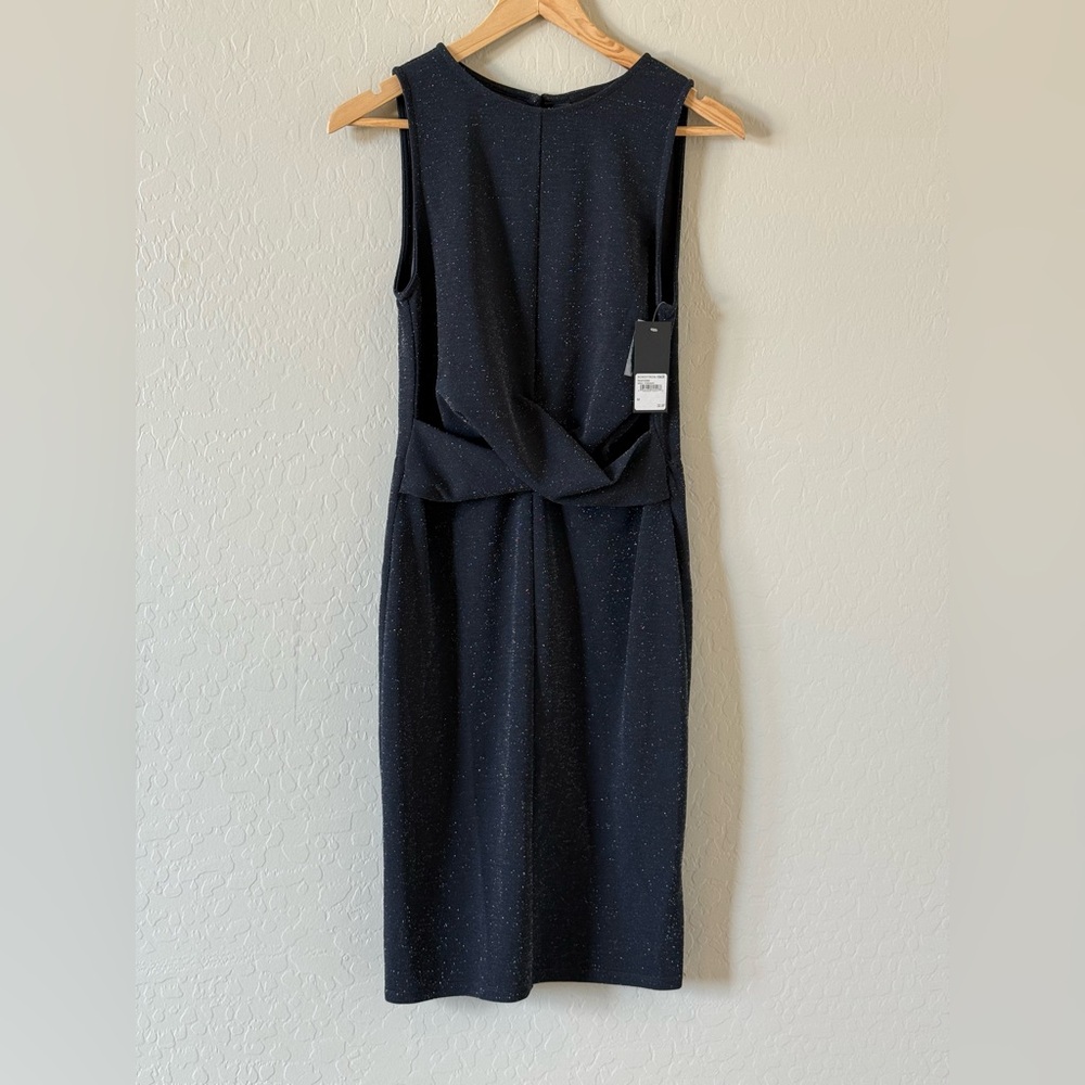 NWT Women's Free Press Sleeveless Sparkly Grey Dress  - Medium